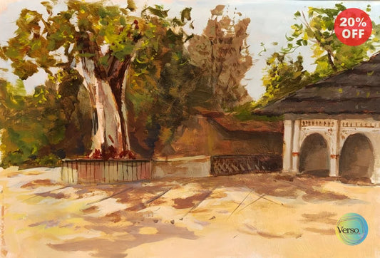 Sacred Shade 16 x 12 inch / Acrylic / Unframed, shipped in a roll