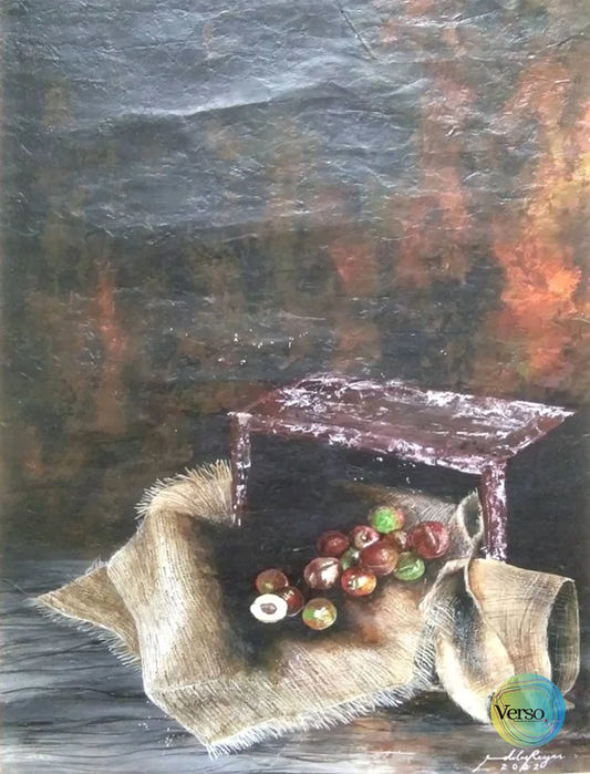 Sereguelas 18 x 24 cm / Acrylic / Unframed, shipped in roll