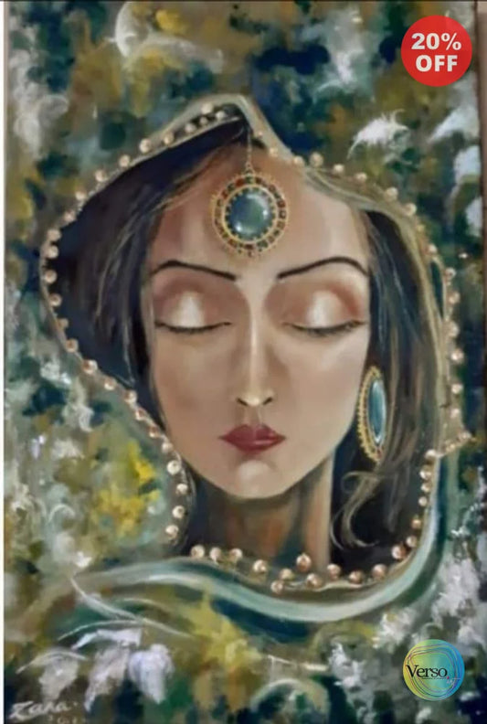 Serenity 12 x 18 cm / Oil / Unframed, shipped in roll