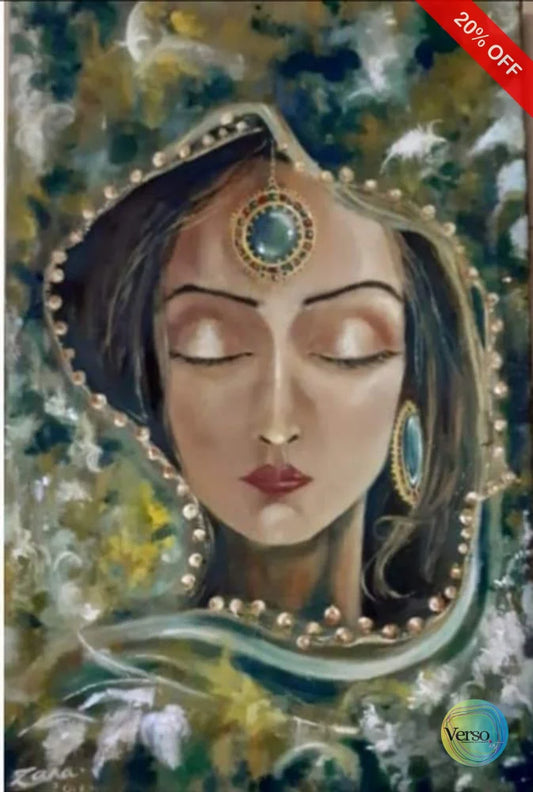 Serenity 12 x 18 cm / Oil / Unframed, shipped in roll