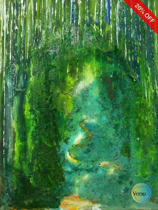 Serie cuatro elementos 38 x 49 cm / Oil / Unframed, shipped in a roll