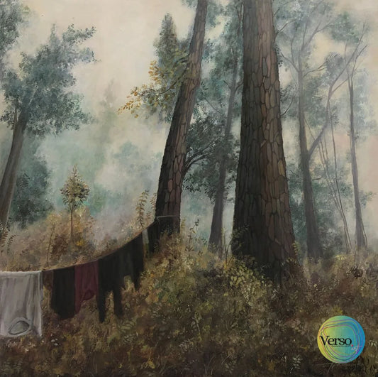 Silent Phenomenon (Mt. Argopuro) 60 x 60 cm / Acrylic / Unframed, shipped flat