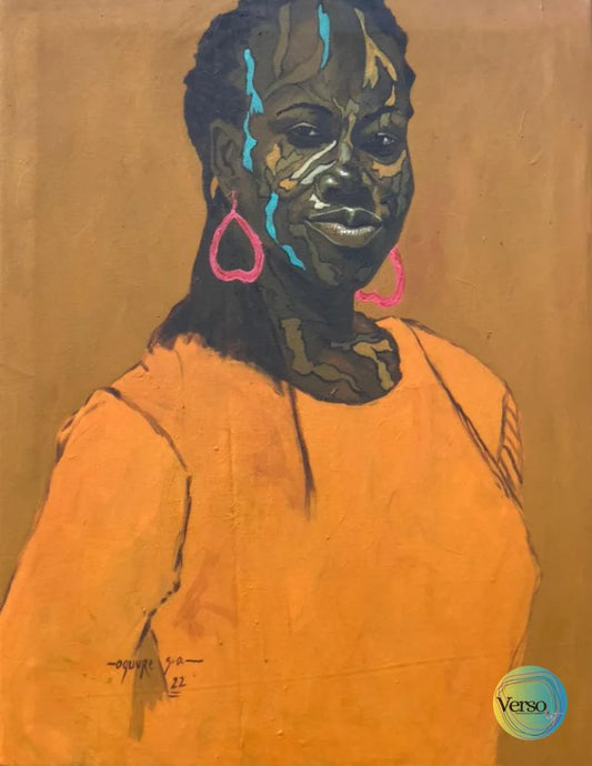 Tales of a sojourner 36 x 36 cm / Acrylic / Unframed, shipped in a roll