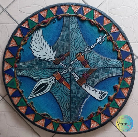 The Circle 26 x 20 cm / Pastel / Unframed, shipped in a roll