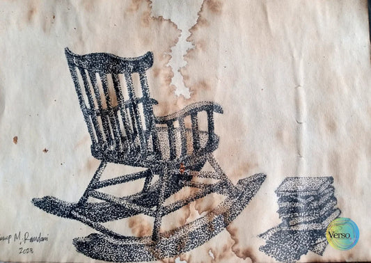 The Cycle is Flooded with Information #2 21 x 14.8 cm / Pen & Ink / Unframed, shipped in roll