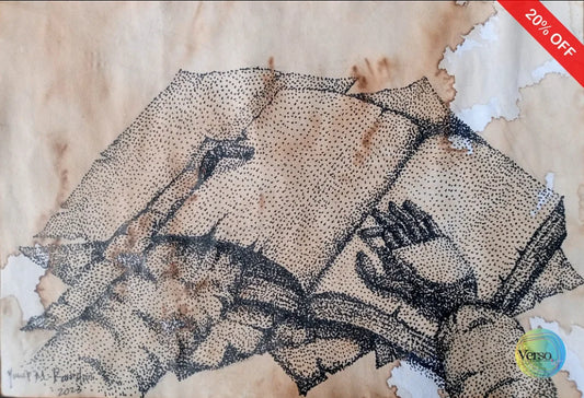 The Cycle is Flooded with Information #3 21 x 14.8 cm / Pen & Ink / Unframed, shipped in roll