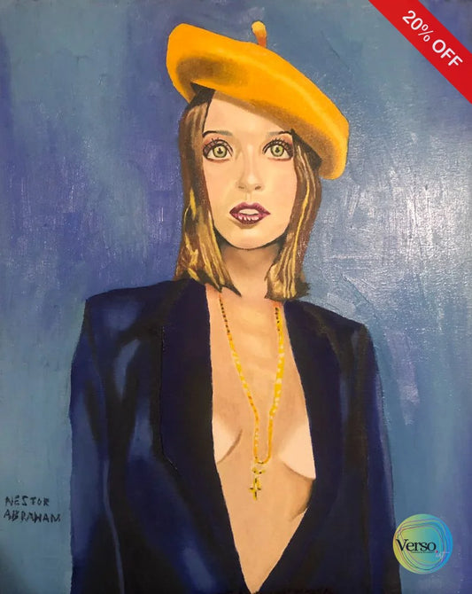 The Eyes Never Lie 40 x 50 cm / Oil / Unframed, shipped in a box