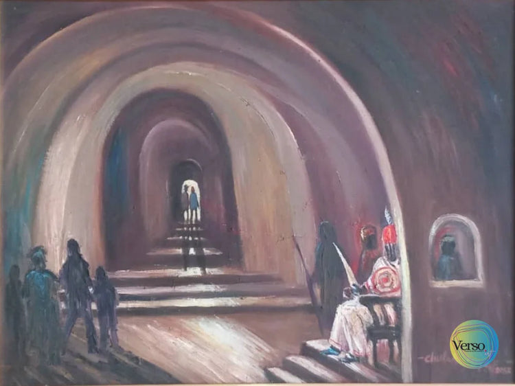 The Palace 29 x 23 cm / Oil / Framed