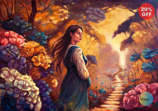 The Path 59.4 x 42 cm / Oil / Unframed, shipped in a roll