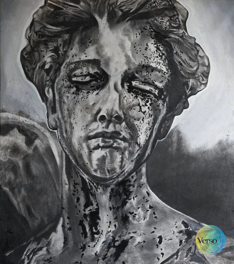 The Saint angel concept 29 x 32.5 cm / Mixed / Unframed, shipped in roll