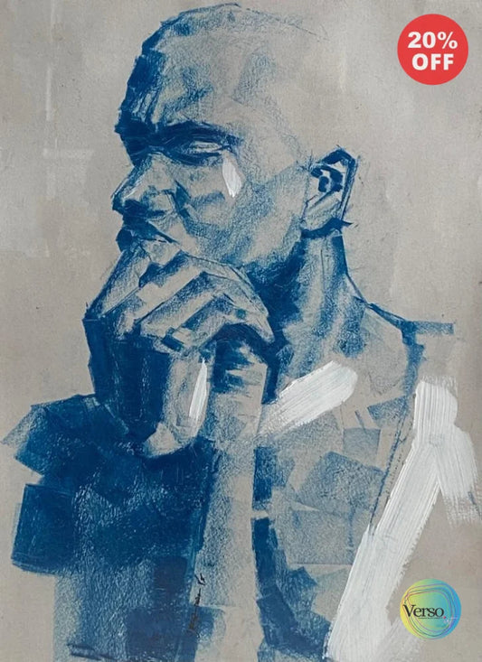 The Solitary Man 26.5 x 32.5 cm / Acrylic / Unframed, shipped in roll