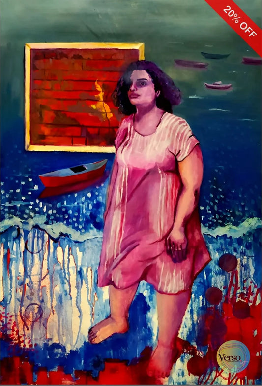 The Wave 70 x 100 cm / Oil / Unframed, shipped in roll