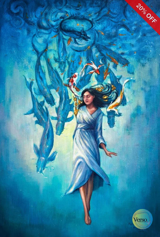 Transformation 42 x 59.4 cm / Oil / Unframed, shipped in a roll