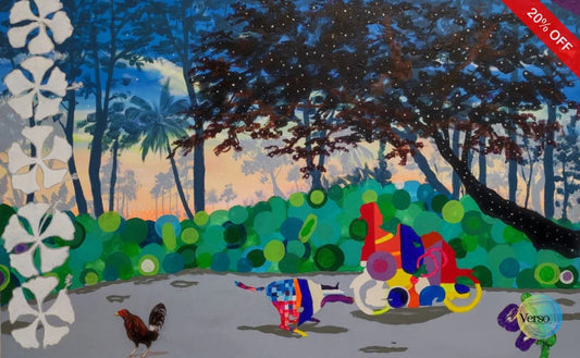 Una Huidita 36 x 24 inch / Acrylic / Unframed, shipped flat