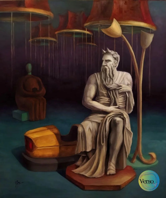 Untitled 100 x 122 cm / Oil / Unframed, shipped in roll