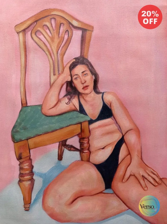 Untitled C4 35 x 50 cm / Oil / Unframed, shipped in roll