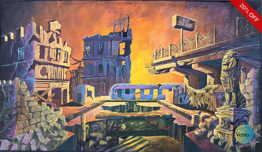 Utopia 60 x 40 cm / Gouache / Unframed, shipped in roll