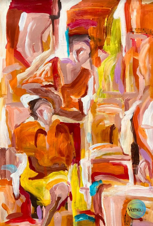 Vallistas 28 x 38 cm / Acrylic / Unframed, shipped in roll