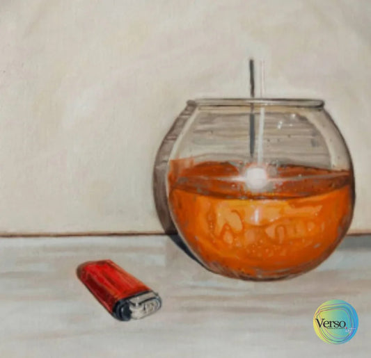 Vela 30 x 30 cm / Oil / Unframed, shipped in roll