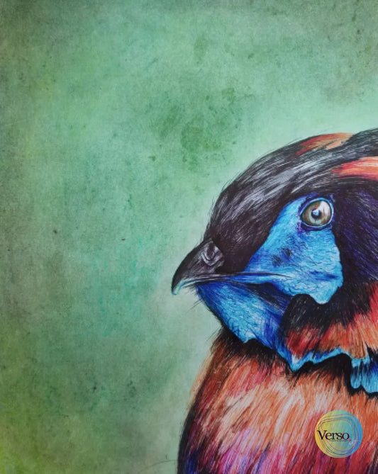 Vista de Enigma 25 x 38 cm / Mixed / Unframed, shipped in a roll