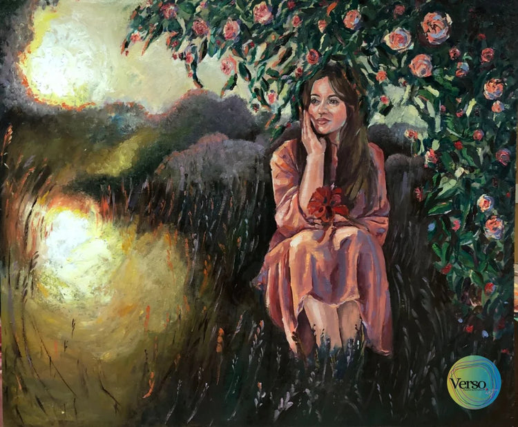 Warmth 150 x 120 cm / Oil / Unframed, shipped in roll