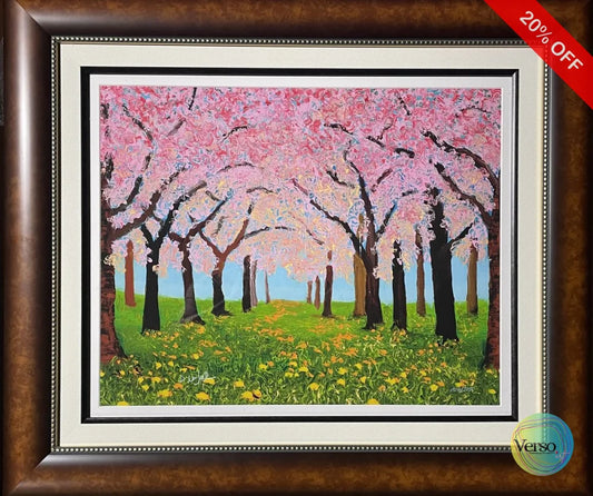 whispers in pink 15 x 20 cm / Print / Framed, shipped flat