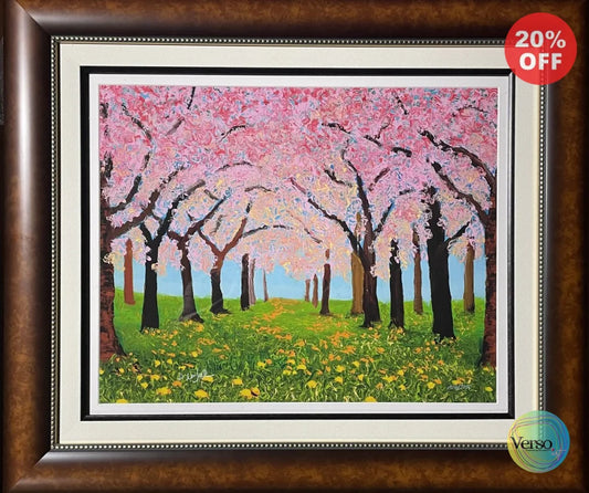 whispers in pink - 15 x 20 cm / Print / Framed, shipped flat