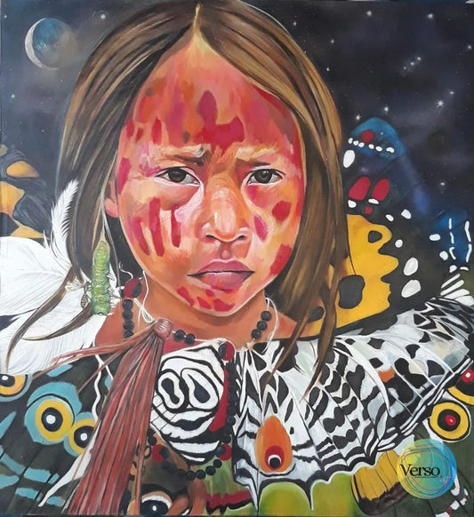 WÜDINÜ QÜYOTÜ 150 x 135 cm / Acrylic / Unframed, shipped in roll