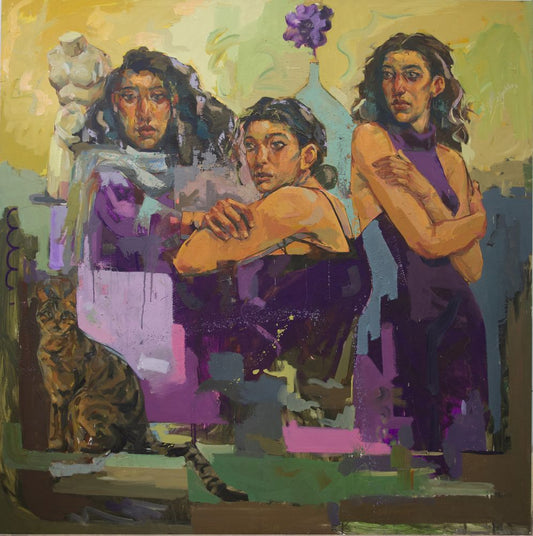 3 Women 1 Cat