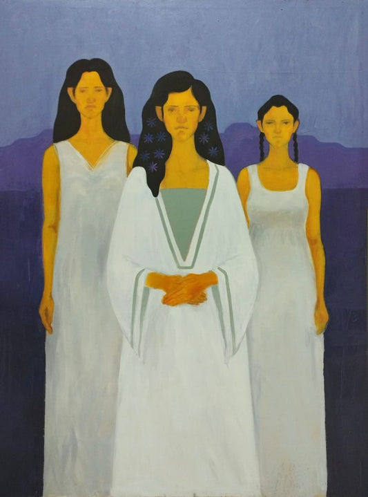 3 women in White