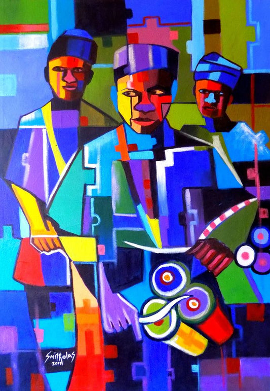Abstract Bata Drummer