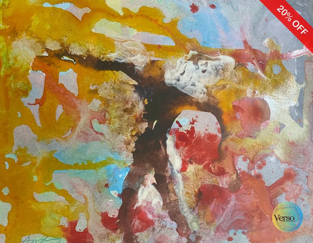 2022 - d 28 x 22 cm / Mixed / Unframed, shipped in roll