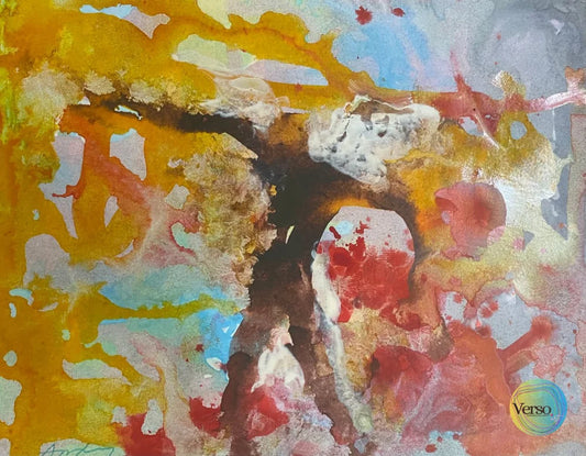 2022 - d 28 x 22 cm / Mixed / Unframed, shipped in roll