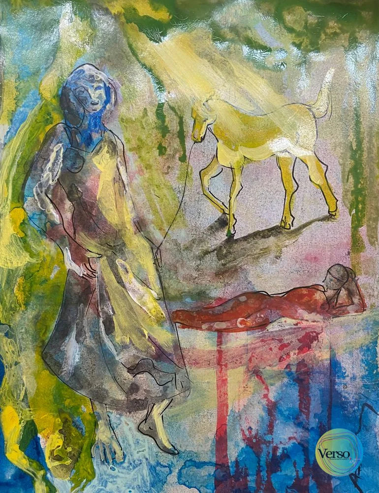 2022 - f 22 x 28 cm / Mixed / Unframed, shipped in roll