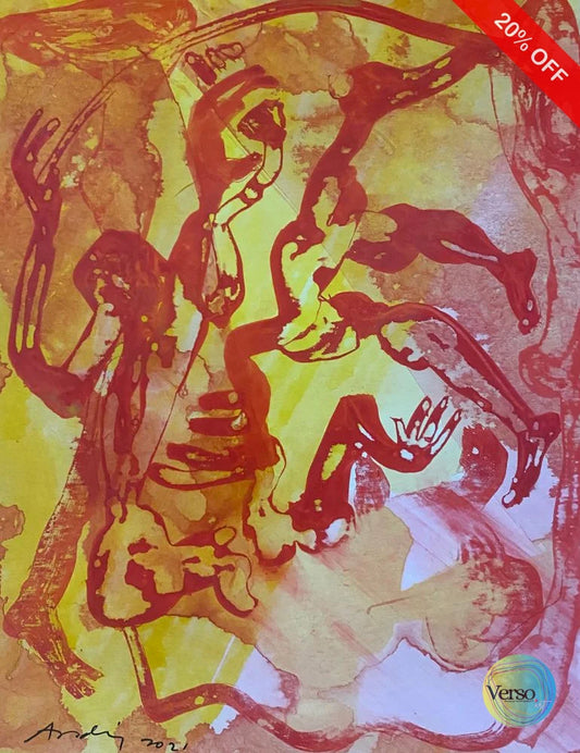 2022 - h 22 x 28 cm / Mixed / Unframed, shipped in roll