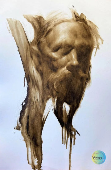 42 35 x 50 cm / Oil / Unframed, shipped in roll