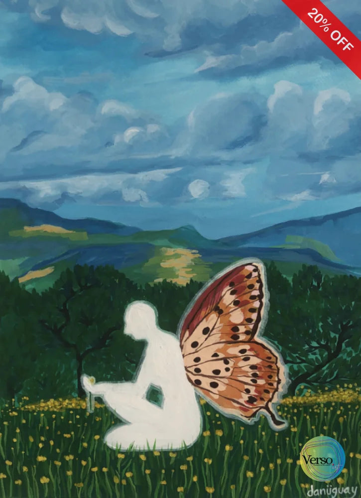 A reflection of herself 0.1 40 x 51 cm / Gouache / Unframed, shipped in a roll