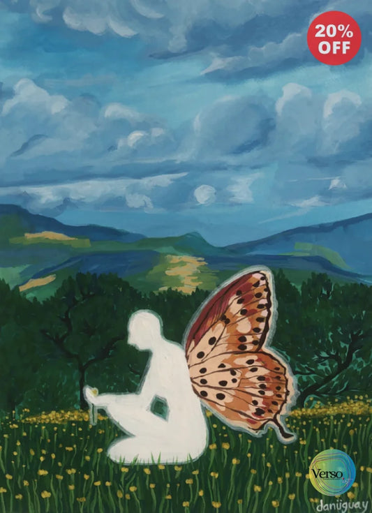 A reflection of herself 0.1 40 x 51 cm / Gouache / Unframed, shipped in a roll