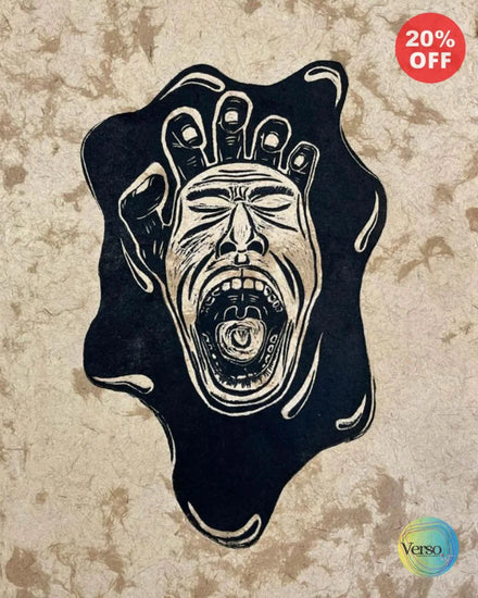 AAAHHH 32 x 48 cm / Pen & Ink / Unframed, shipped in roll