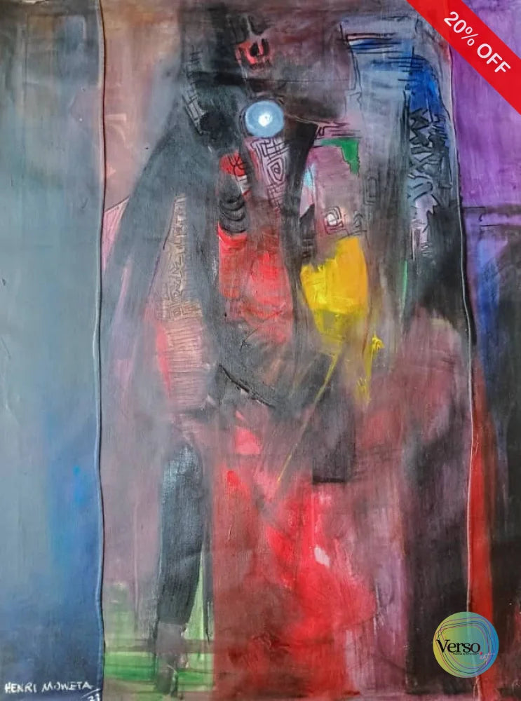 Absract 34 x 43 cm / Acrylic / Unframed, shipped in roll