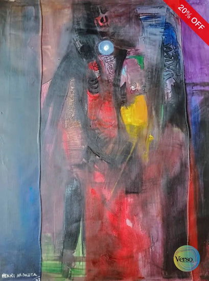 Absract 34 x 43 cm / Acrylic / Unframed, shipped in roll