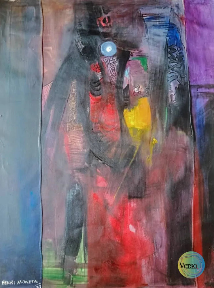 Absract 34 x 43 cm / Acrylic / Unframed, shipped in roll