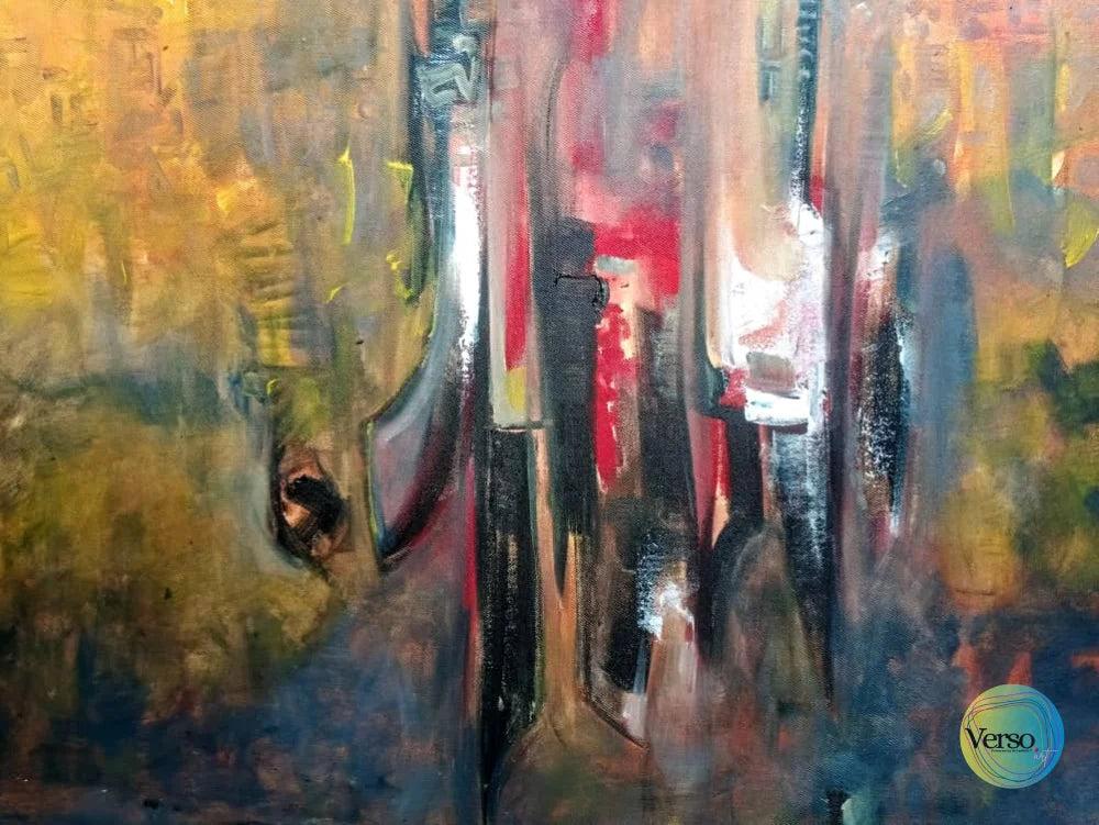 Abstract 4 42 x 29 cm / Acrylic / Unframed, shipped in roll