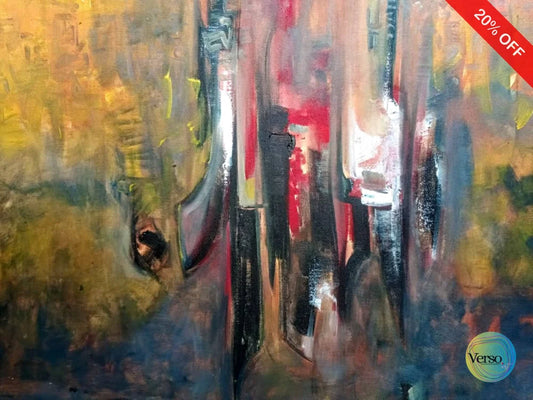 Abstract 4 42 x 29 cm / Acrylic / Unframed, shipped in roll