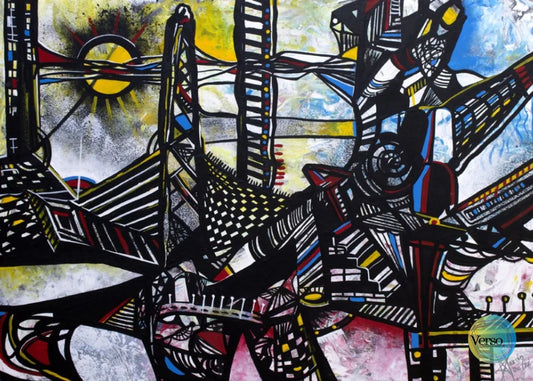 Albedrio 50 x 70 cm / Acrylic / Unframed, shipped in roll