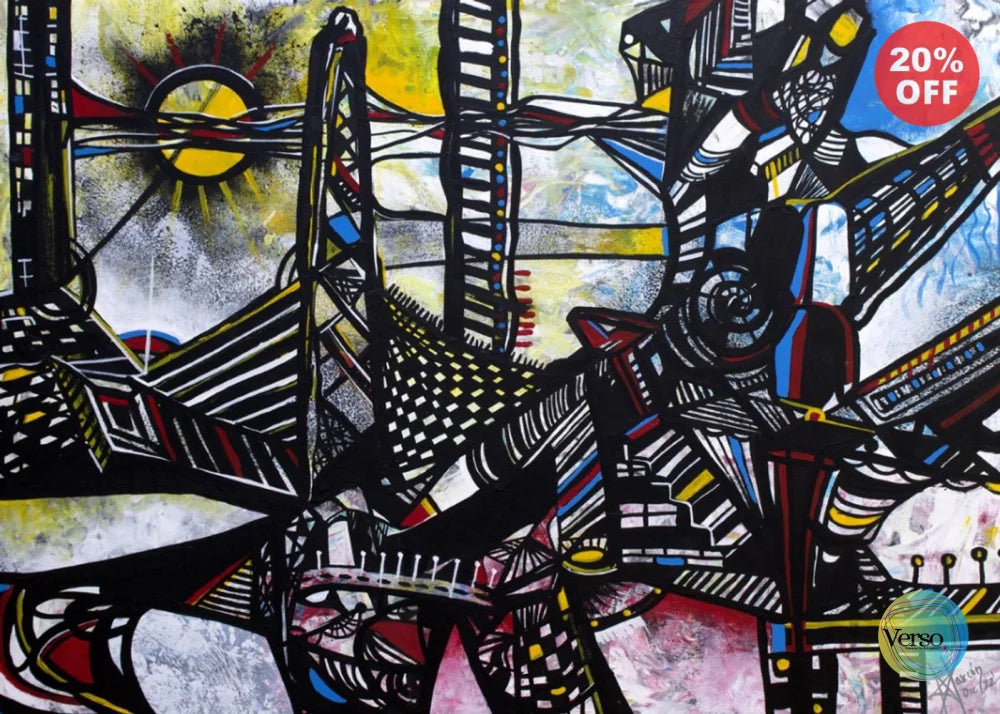 Albedrio 50 x 70 cm / Acrylic / Unframed, shipped in roll