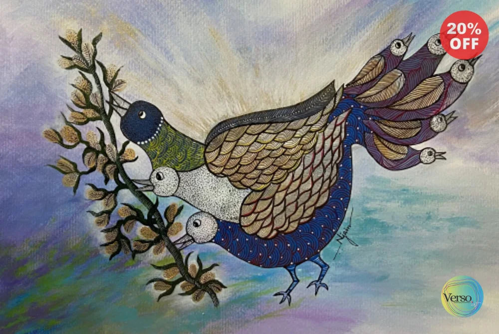 Angel of Peace 42.0 x 29.7 cm / Acrylic / Unframed, shipped in a roll