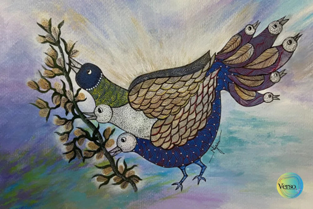 Angel of Peace 42.0 x 29.7 cm / Acrylic / Unframed, shipped in roll