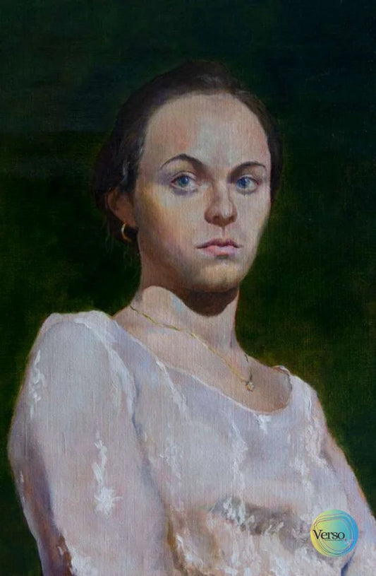 Angelina 27 x 40 cm / Oil / Unframed, shipped in roll