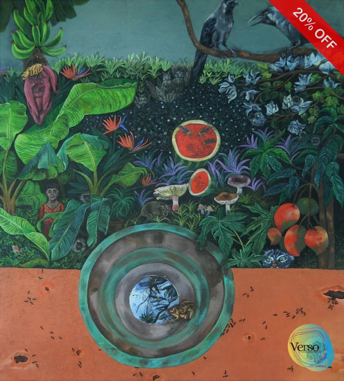 Another Delightful Garden 48 x 54 cm / Acrylic / Unframed, shipped in a roll